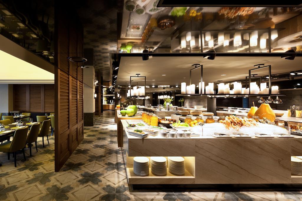 Kensington Jeju Hotel Luaran gambar The buffet at the restaurant