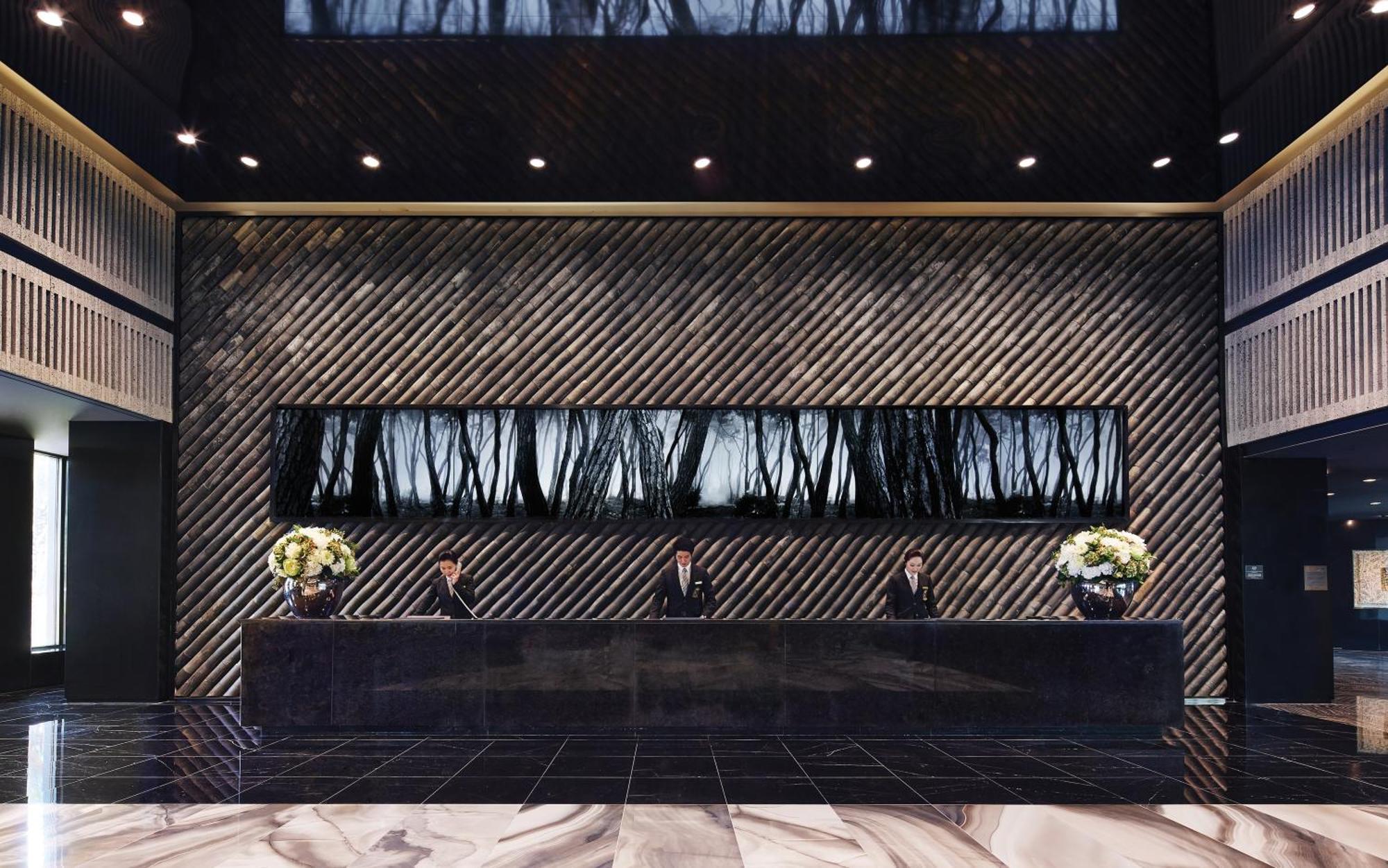 Kensington Jeju Hotel Luaran gambar The lobby of the hotel